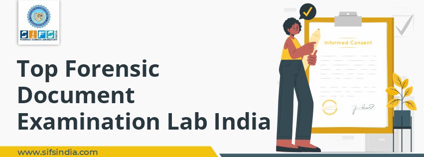 Top Forensic Document Examination Lab India